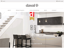 Tablet Screenshot of daval-furniture.co.uk